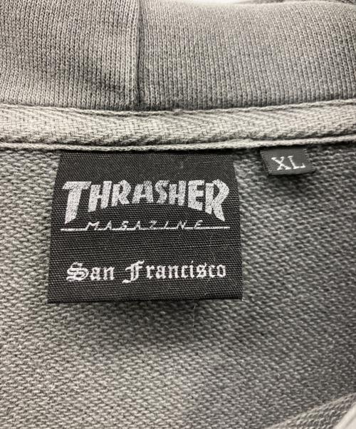 THRASHER（スラッシャー）THRASHER (スラッシャー) プルオーバーパーカー グレー サイズ:XLの古着・服飾アイテム