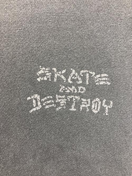 THRASHER（スラッシャー）THRASHER (スラッシャー) プルオーバーパーカー グレー サイズ:XLの古着・服飾アイテム