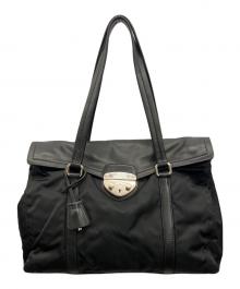 PRADA（プラダ）の古着「ハンドバッグ」｜ブラック