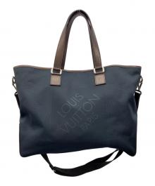 LOUIS VUITTON（ルイ ヴィトン）の古着「2WAYバッグ」｜ネイビー×ブラウン