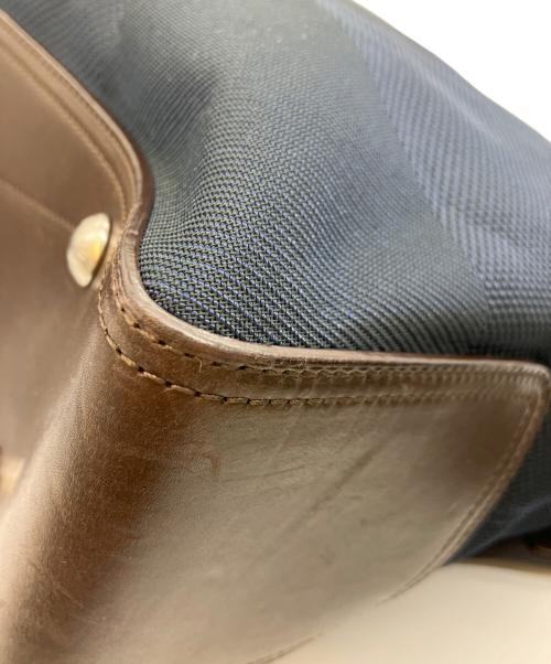 LOUIS VUITTON（ルイ ヴィトン）LOUIS VUITTON (ルイ ヴィトン) 2WAYバッグ ネイビー×ブラウンの古着・服飾アイテム