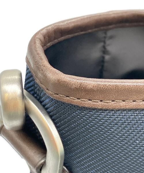 LOUIS VUITTON（ルイ ヴィトン）LOUIS VUITTON (ルイ ヴィトン) 2WAYバッグ ネイビー×ブラウンの古着・服飾アイテム