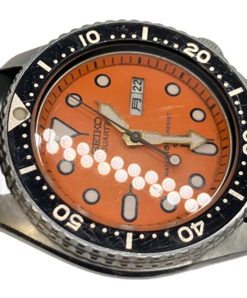 SEIKO（セイコー）SEIKO (セイコー) 腕時計 オレンジの古着・服飾アイテム