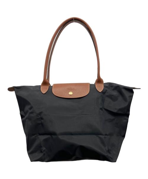 LONGCHAMP（ロンシャン）LONGCHAMP (ロンシャン) トートバッグ ブラックの古着・服飾アイテム
