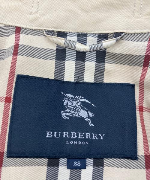 BURBERRY LONDON（バーバリーロンドン）BURBERRY LONDON (バーバリーロンドン) ステンカラーコート ベージュ サイズ:38の古着・服飾アイテム