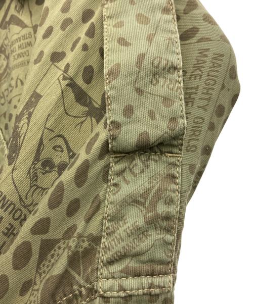 Hysteric Glamour（ヒステリックグラマー）Hysteric Glamour (ヒステリックグラマー) ミリタリーシャツ グリーン サイズ:Freeの古着・服飾アイテム