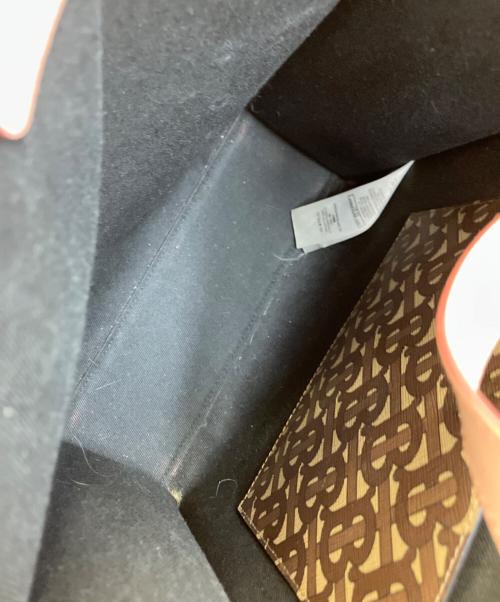 BURBERRY（バーバリー）BURBERRY (バーバリー) 2WAYショルダーバッグ ブラウン×ピンクの古着・服飾アイテム