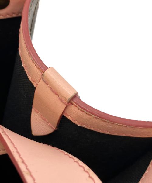 BURBERRY（バーバリー）BURBERRY (バーバリー) 2WAYショルダーバッグ ブラウン×ピンクの古着・服飾アイテム