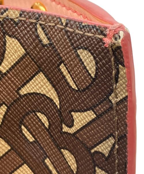 BURBERRY（バーバリー）BURBERRY (バーバリー) 2WAYショルダーバッグ ブラウン×ピンクの古着・服飾アイテム