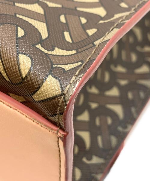 BURBERRY（バーバリー）BURBERRY (バーバリー) 2WAYショルダーバッグ ブラウン×ピンクの古着・服飾アイテム