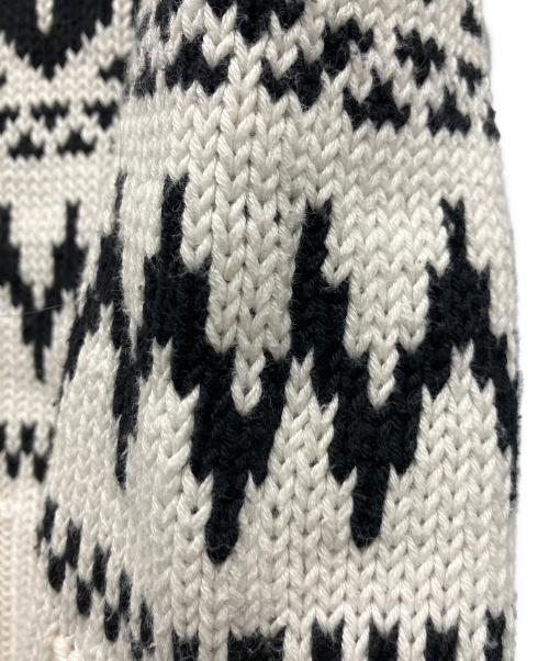 LAUREN RALPH LAUREN（ローレンラルフローレン）LAUREN RALPH LAUREN (ローレンラルフローレン) 厚手ニット ホワイト サイズ:Sの古着・服飾アイテム