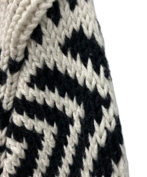 LAUREN RALPH LAUREN（ローレンラルフローレン）LAUREN RALPH LAUREN (ローレンラルフローレン) 厚手ニット ホワイト サイズ:Sの古着・服飾アイテム