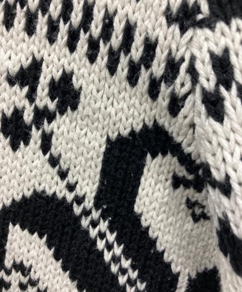 LAUREN RALPH LAUREN（ローレンラルフローレン）LAUREN RALPH LAUREN (ローレンラルフローレン) 厚手ニット ホワイト サイズ:Sの古着・服飾アイテム