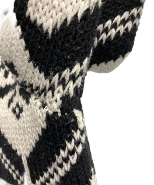 LAUREN RALPH LAUREN（ローレンラルフローレン）LAUREN RALPH LAUREN (ローレンラルフローレン) 厚手ニット ホワイト サイズ:Sの古着・服飾アイテム