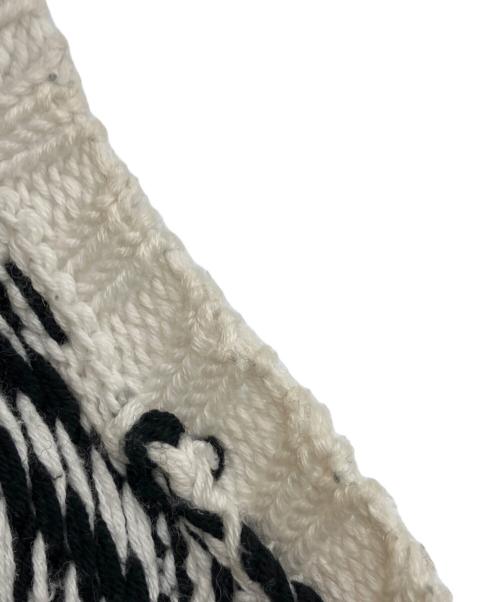 LAUREN RALPH LAUREN（ローレンラルフローレン）LAUREN RALPH LAUREN (ローレンラルフローレン) 厚手ニット ホワイト サイズ:Sの古着・服飾アイテム