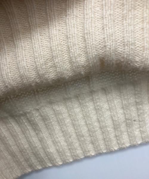 POLO RALPH LAUREN（ポロ・ラルフローレン）POLO RALPH LAUREN (ポロ・ラルフローレン) 厚手ニット ホワイト サイズ:Sの古着・服飾アイテム