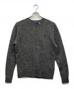 POLO RALPH LAURENポロ・ラルフローレン）の古着「厚手ニット」｜グレー
