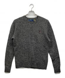 POLO RALPH LAUREN（ポロ・ラルフローレン）の古着「厚手ニット」｜グレー