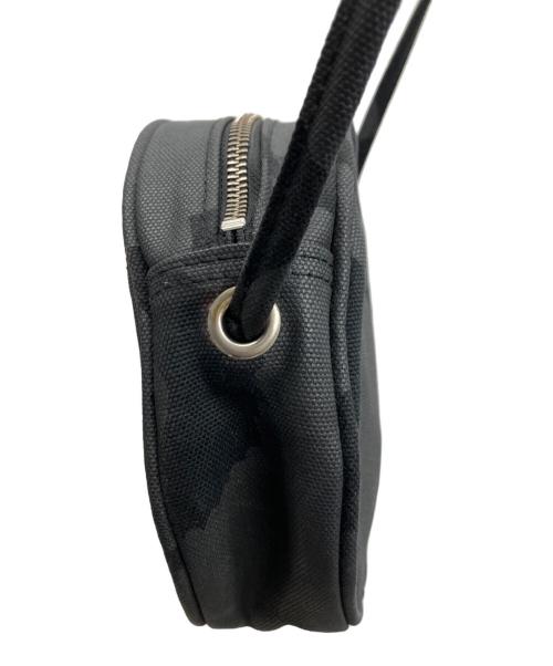 marimekko（マリメッコ）marimekko (マリメッコ) ショルダーバッグ ブラック×グレーの古着・服飾アイテム