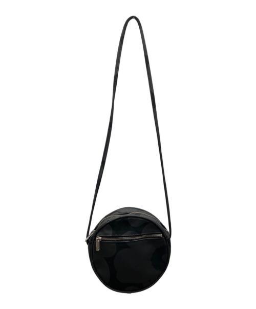 marimekko（マリメッコ）marimekko (マリメッコ) ショルダーバッグ ブラック×グレーの古着・服飾アイテム