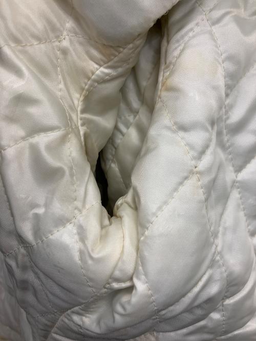 AVIREX（アヴィレックス）AVIREX (アヴィレックス) シングルライダース  ホワイト×グレー サイズ:Mの古着・服飾アイテム