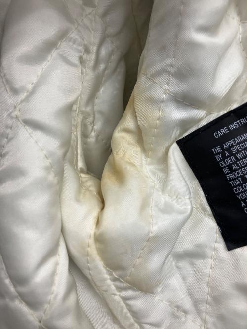 AVIREX（アヴィレックス）AVIREX (アヴィレックス) シングルライダース  ホワイト×グレー サイズ:Mの古着・服飾アイテム