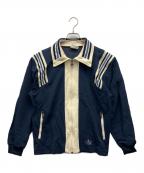 adidasアディダス）の古着「ジャケット」｜ネイビー×ホワイト