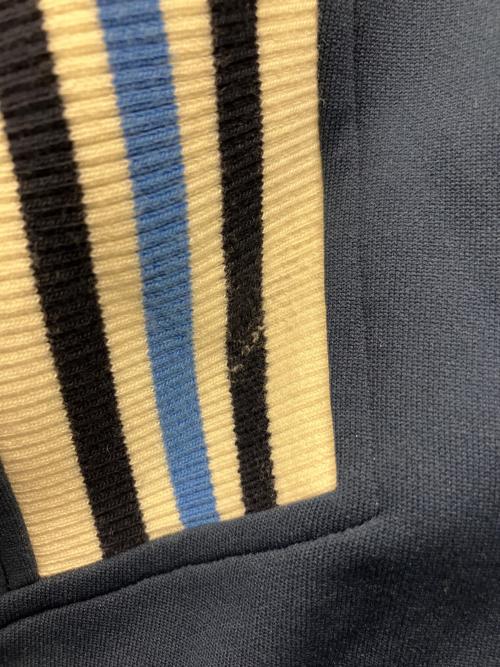 adidas（アディダス）adidas (アディダス) ジャケット ネイビー×ホワイト サイズ:M-Lの古着・服飾アイテム