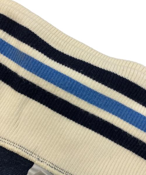 adidas（アディダス）adidas (アディダス) ジャケット ネイビー×ホワイト サイズ:M-Lの古着・服飾アイテム