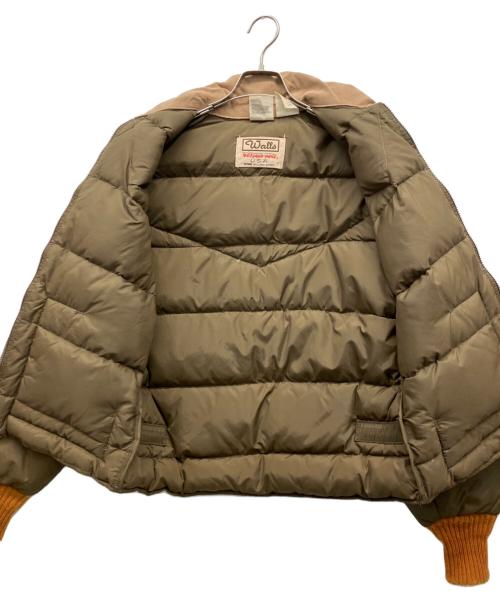 Walls BLIZZARD PRUF（Walls BLIZZARD PRUF）WALLS BLIZZARD PRUF (Walls BLIZZARD PRUF) ダウンジャケット カーキ サイズ:40の古着・服飾アイテム