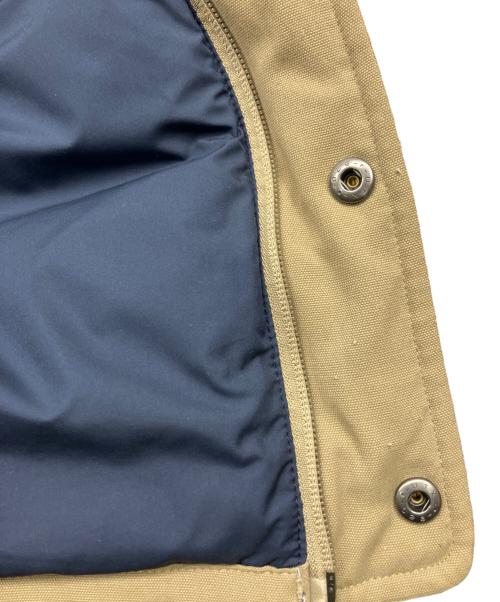 Patagonia（パタゴニア）Patagonia (パタゴニア) ダウンベスト ネイビー×カーキ サイズ:Sの古着・服飾アイテム