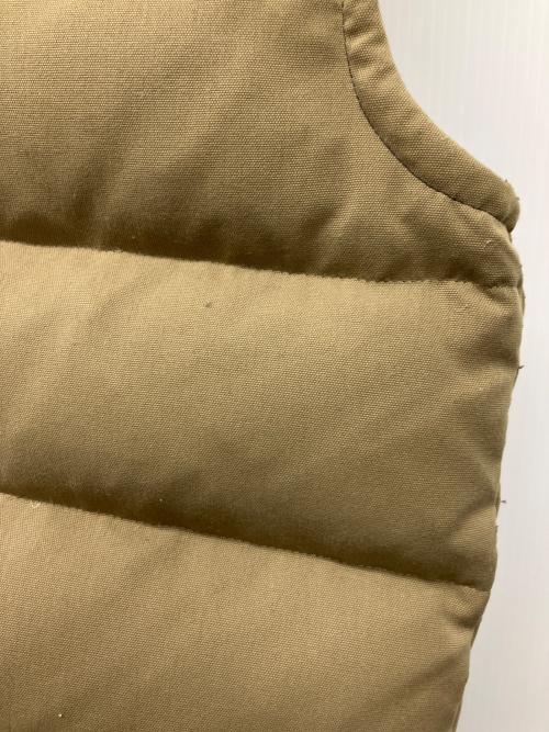 Patagonia（パタゴニア）Patagonia (パタゴニア) ダウンベスト ネイビー×カーキ サイズ:Sの古着・服飾アイテム