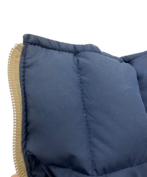 Patagonia（パタゴニア）Patagonia (パタゴニア) ダウンベスト ネイビー×カーキ サイズ:Sの古着・服飾アイテム