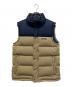 Patagonia（パタゴニア）の古着「ダウンベスト」｜ネイビー×カーキ