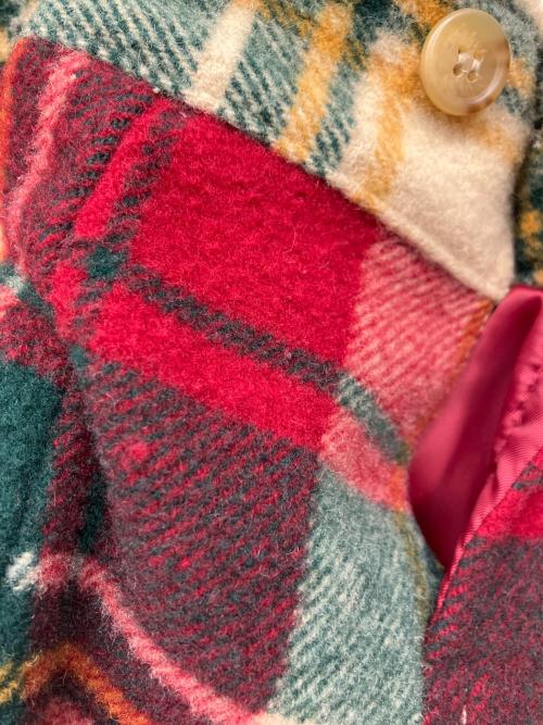 CHAPS RALPH LAUREN（チャップス ラルフローレン）CHAPS RALPH LAUREN (チャップス ラルフローレン) ジャケット レッド×グリーン サイズ:Lの古着・服飾アイテム