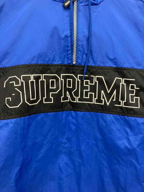 SUPREME（シュプリーム）Supreme (シュプリーム) アノラックパーカー ブルー×ブラック サイズ:Sの古着・服飾アイテム