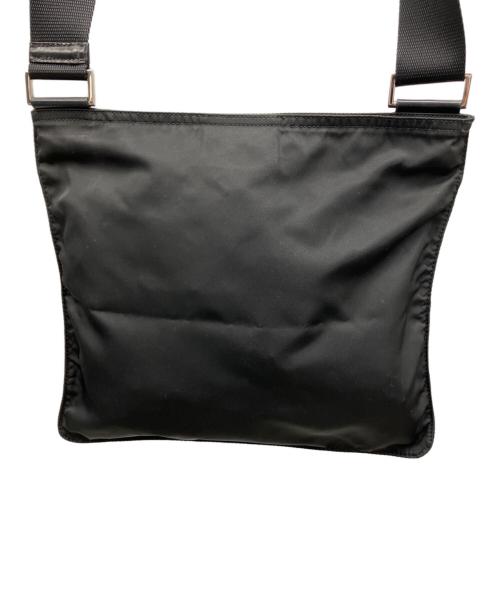 PRADA（プラダ）PRADA (プラダ) ナイロンショルダーバッグ ブラックの古着・服飾アイテム