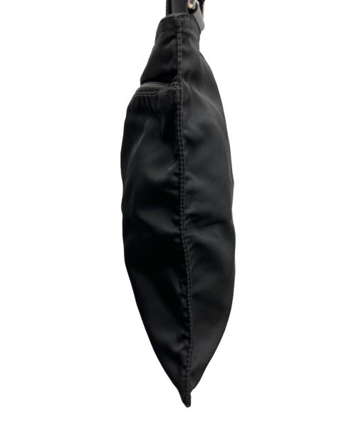 PRADA（プラダ）PRADA (プラダ) ナイロンショルダーバッグ ブラックの古着・服飾アイテム