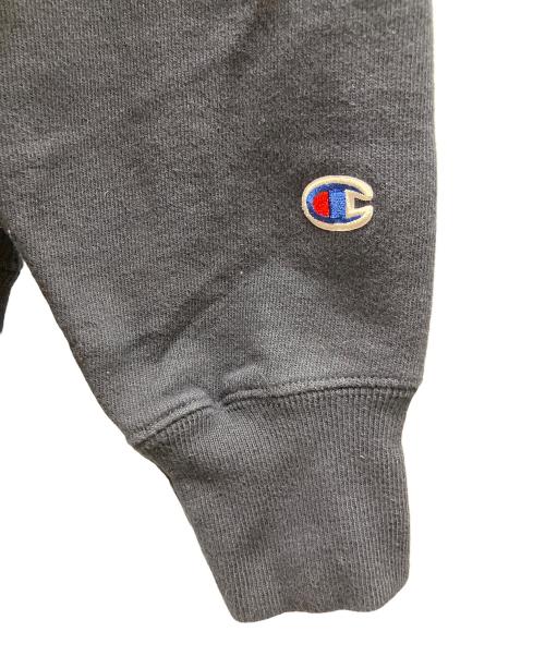 Champion REVERSE WEAVE（チャンピオン リバース ウィーブ）Champion REVERSE WEAVE (チャンピオン リバース ウィーブ) プルオーバーパーカー ネイビー×イエロー サイズ:Lの古着・服飾アイテム