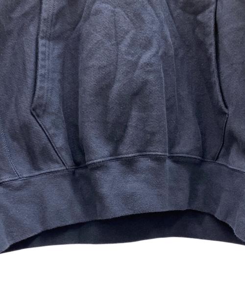 Champion REVERSE WEAVE（チャンピオン リバース ウィーブ）Champion REVERSE WEAVE (チャンピオン リバース ウィーブ) プルオーバーパーカー ネイビー×イエロー サイズ:Lの古着・服飾アイテム