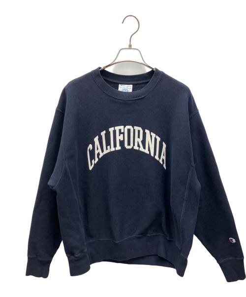 Champion REVERSE WEAVE（チャンピオン リバース ウィーブ）Champion REVERSE WEAVE (チャンピオン リバース ウィーブ) スウェット ネイビー サイズ:Lの古着・服飾アイテム