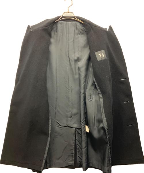 Y's（ワイズ）Y's (ワイズ) ダブルチェスターコート ブラック サイズ:-の古着・服飾アイテム
