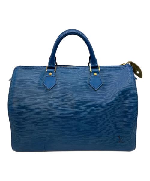 LOUIS VUITTON（ルイ ヴィトン）LOUIS VUITTON (ルイ ヴィトン) ミニボストンバッグ ブルーの古着・服飾アイテム