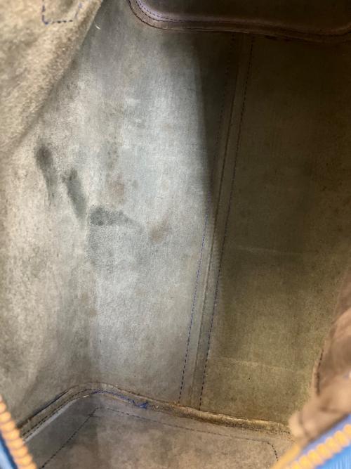 LOUIS VUITTON（ルイ ヴィトン）LOUIS VUITTON (ルイ ヴィトン) ミニボストンバッグ ブルーの古着・服飾アイテム