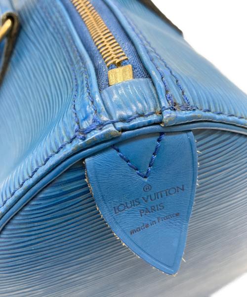 LOUIS VUITTON（ルイ ヴィトン）LOUIS VUITTON (ルイ ヴィトン) ミニボストンバッグ ブルーの古着・服飾アイテム