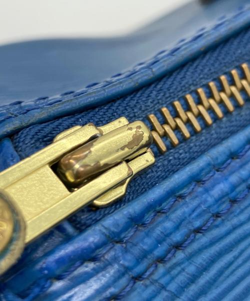 LOUIS VUITTON（ルイ ヴィトン）LOUIS VUITTON (ルイ ヴィトン) ミニボストンバッグ ブルーの古着・服飾アイテム