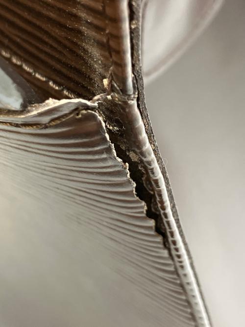 LOUIS VUITTON（ルイ ヴィトン）LOUIS VUITTON (ルイ ヴィトン) ハンドバッグ ブラウンの古着・服飾アイテム