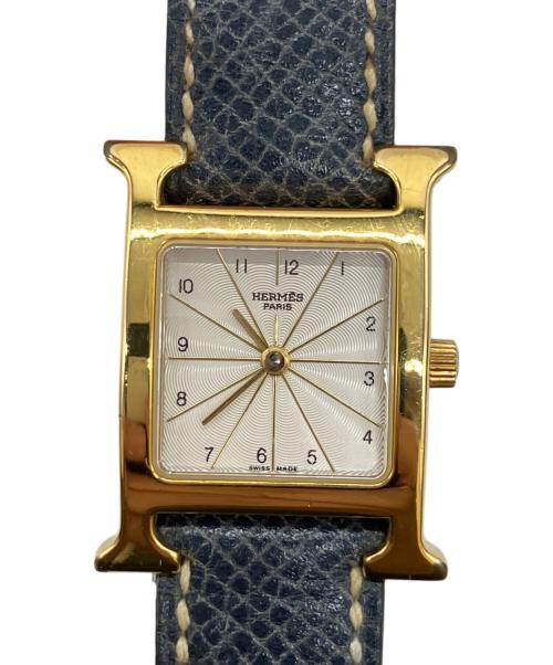 HERMES（エルメス）HERMES (エルメス) 腕時計 ホワイトの古着・服飾アイテム