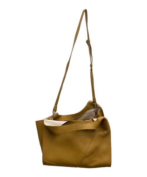 GIANNI CHIARINI（ジャンニ キアリーニ）GIANNI CHIARINI (ジャンニ キアリーニ) 2WAYショルダーバッグ ブラウンの古着・服飾アイテム