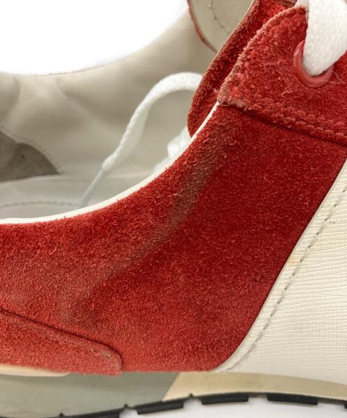 PRADA（プラダ）PRADA (プラダ) スニーカー レッド サイズ:8の古着・服飾アイテム